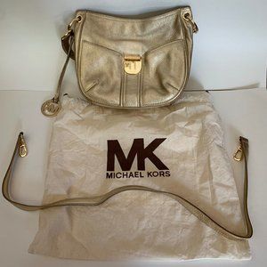 Brilliant Golden Michael Kors Bag